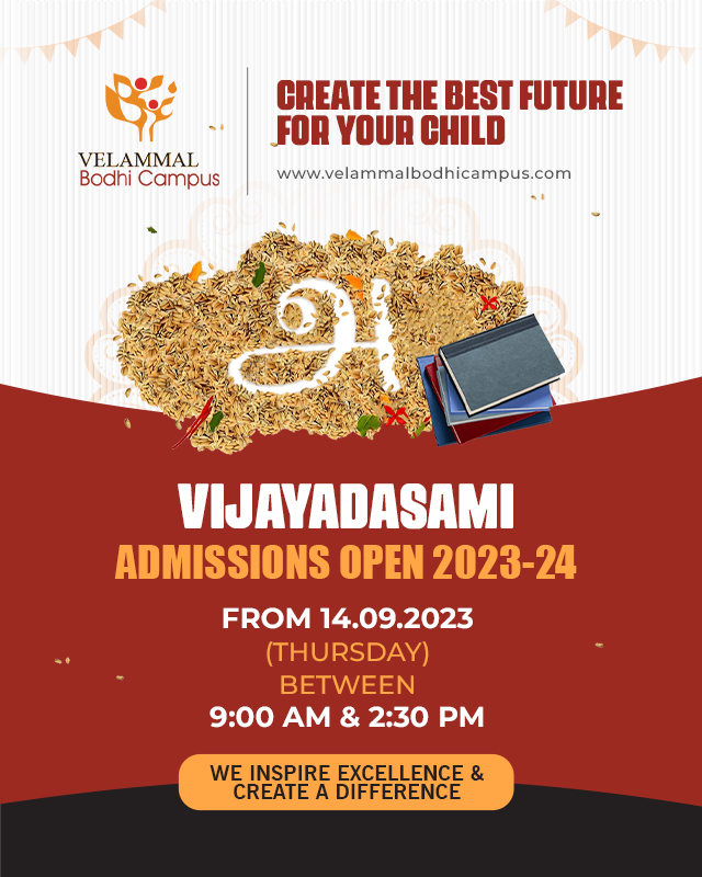 Vijayadasami Admissions Open